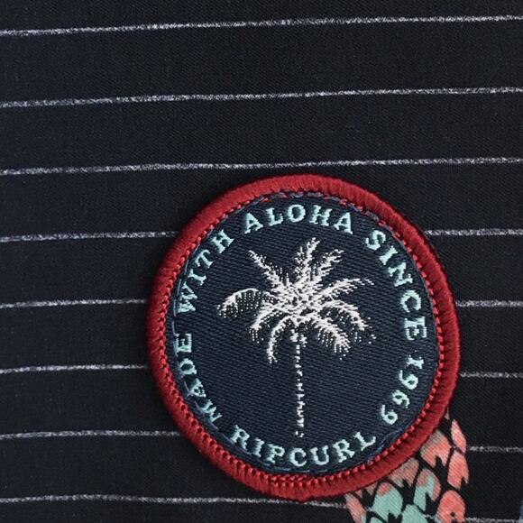 Rip Curl Black Pineapple Board Shorts Men's Size 30 - Picture 11 of 14